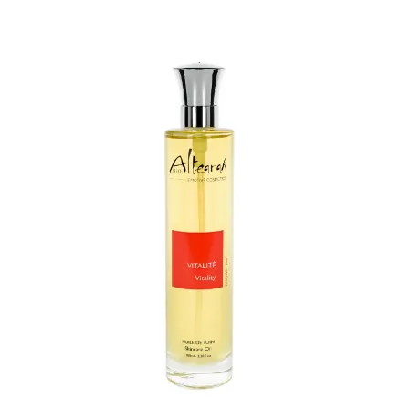 Photo produit propre : un flacon Altearah sur fond blanc